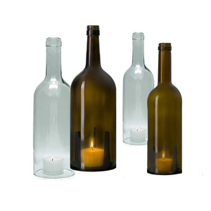 Flasche für Flaschenlicht einzeln