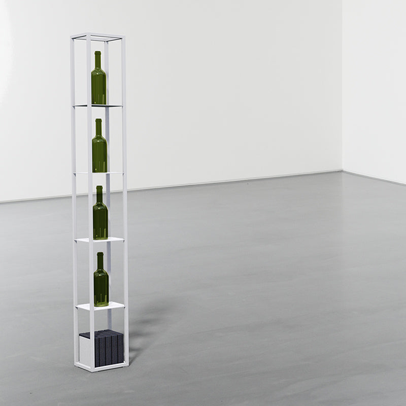 
                  
                    Flaschenlicht-Regal "Columna" | 4er l 0,7 l Flaschen
                  
                