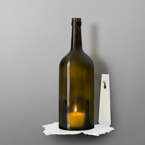 
                  
                    Flaschenlicht "Vino" | mit Wandhalterung | 1,5 l Flasche
                  
                