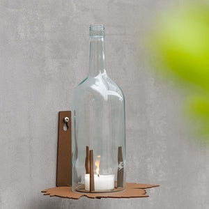 
                  
                    Flaschenlicht "Vino" | mit Wandhalterung | 1,5 l Flasche
                  
                