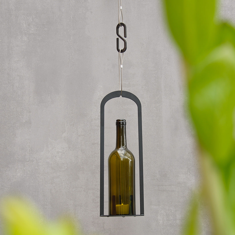 Flaschenlicht Orbis I Weinflasche mit Licht I Gartenbeleuchtung – BENKERT MODERN LIVING
