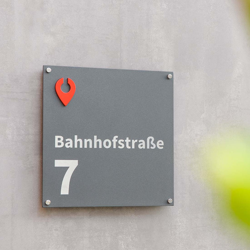 ‚No Solicitors‘ Schild Aus Aluminium – Mit Pfahl Für Haus Und Garten